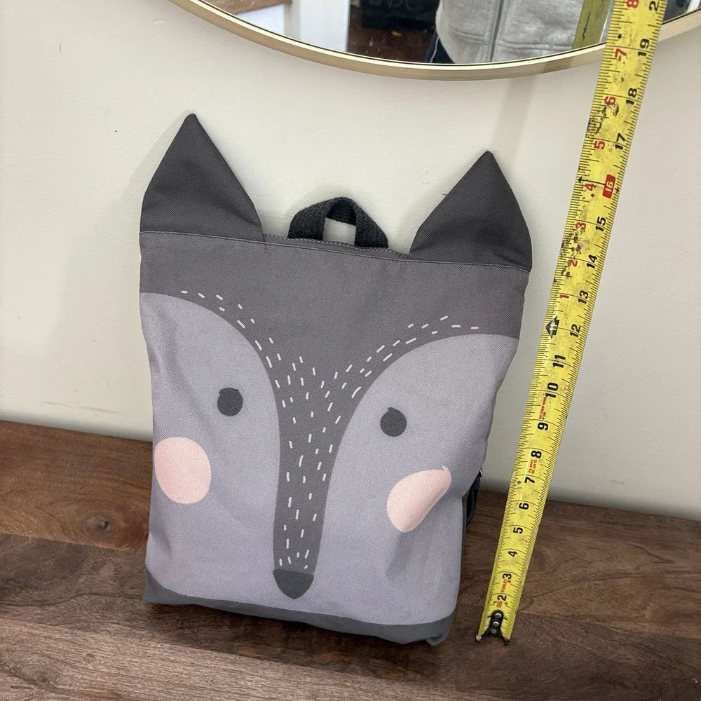 Animal Backpack Wolf Book Bag School Preschool Kids‎ Toddlers Adventure Travel